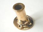 Vlaggenstokhouder Davey brons, schuin